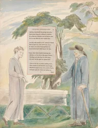 Le Poesie di Thomas Gray, Disegno 113, Elegia Scritta in un Cimitero di Campagna